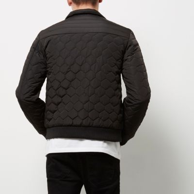 Black Vito quilted jacket